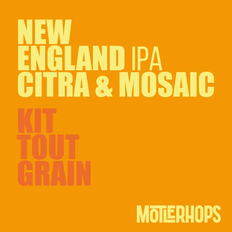 NEIPA CITRA/MOSAIC - KIT BIÈRE TOUT-GRAIN