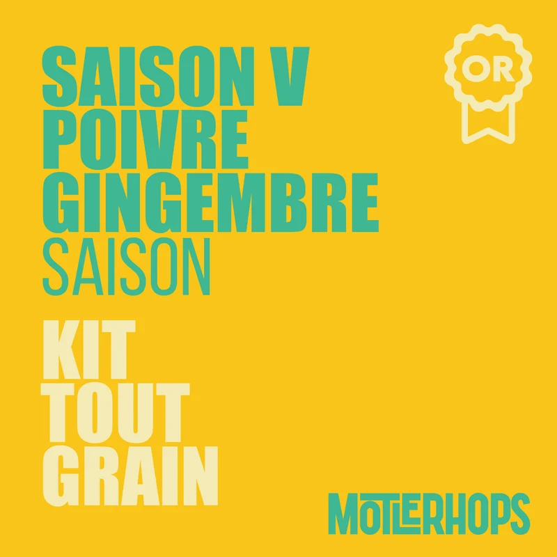 SAISON V - KIT BIÈRE TOUT-GRAIN