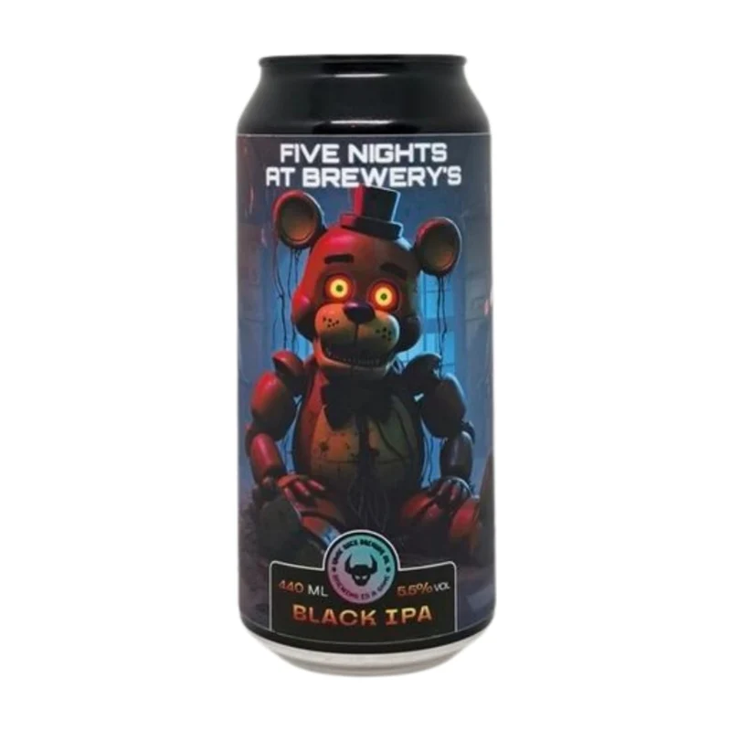 Game Over Five Nights At Brewery’s | Black IPA