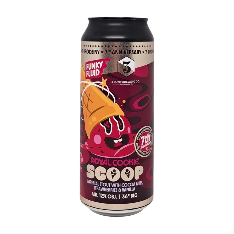 Funky Fluid Royal Cookie: Coconut Truffle | Imperial Pastry Stout