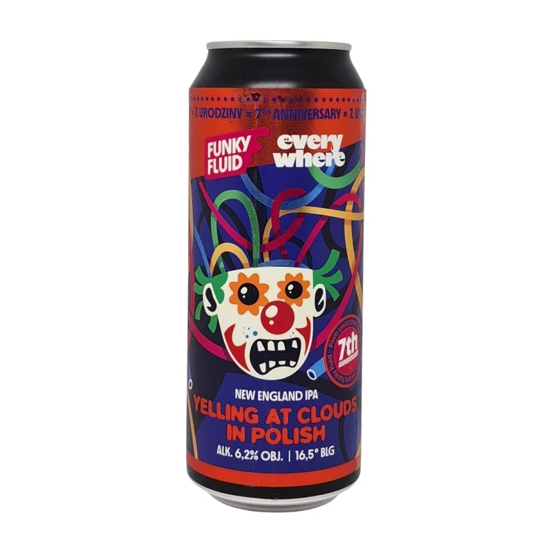 Funky Fluid x Everywhere Yelling At Clouds In Polish | NEIPA