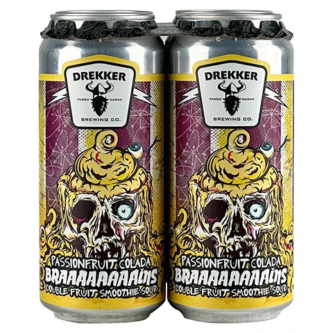Drekker Braaaaaaaains - Passionfruit Colada Double Fruit Smoothie Sour