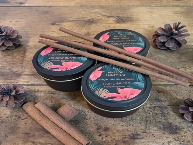 Bougies Douceur d'hiver