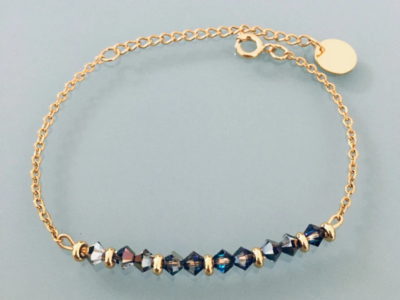 Bracelet pierres naturelles magiques Swarovski