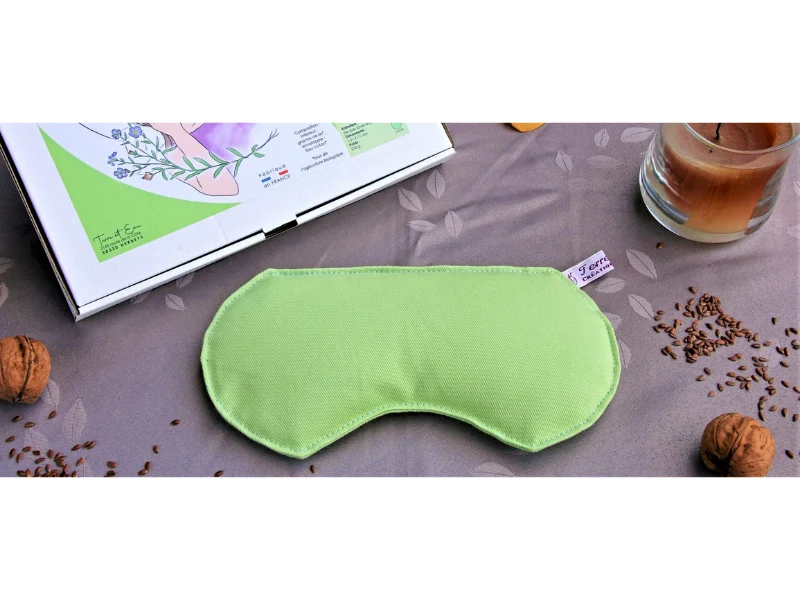 Bouillotte sèche oculaire à la graine de Lin 100% BIO