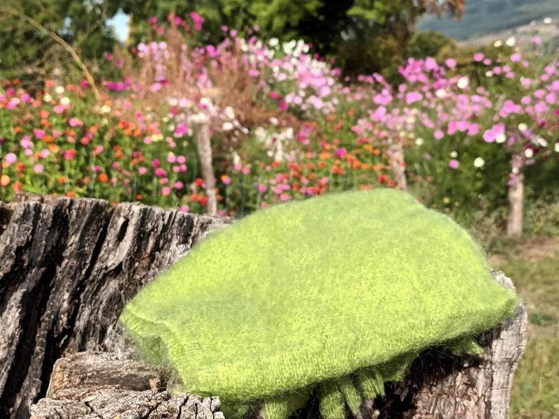 Une écharpe en Mohair