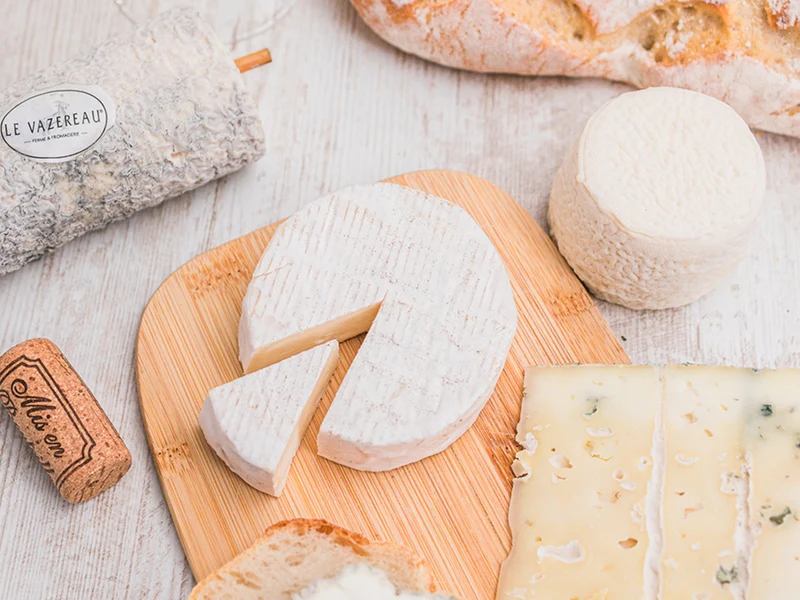 Plateau de 5 fromages de chèvre fermier BIO (1kg)