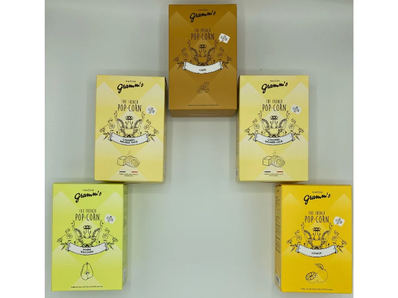 Découverte du popcorn à la française