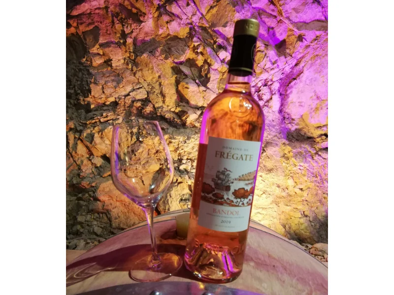 Coffret vin de Provence 1 bouteille rosé AOC Bandol