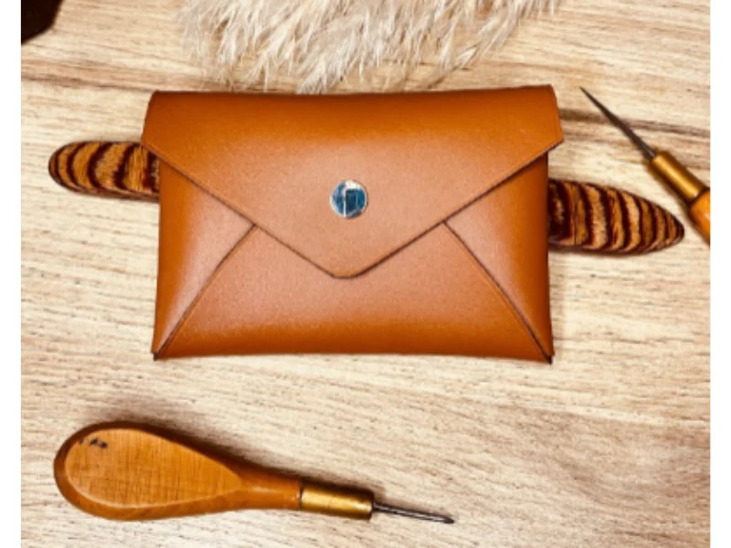 Porte carte en cuir