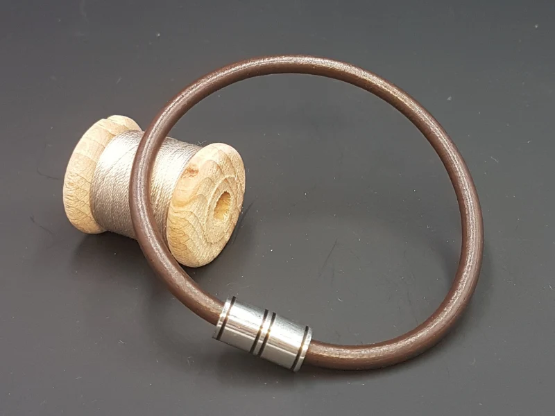 Bracelet pour homme en cuir