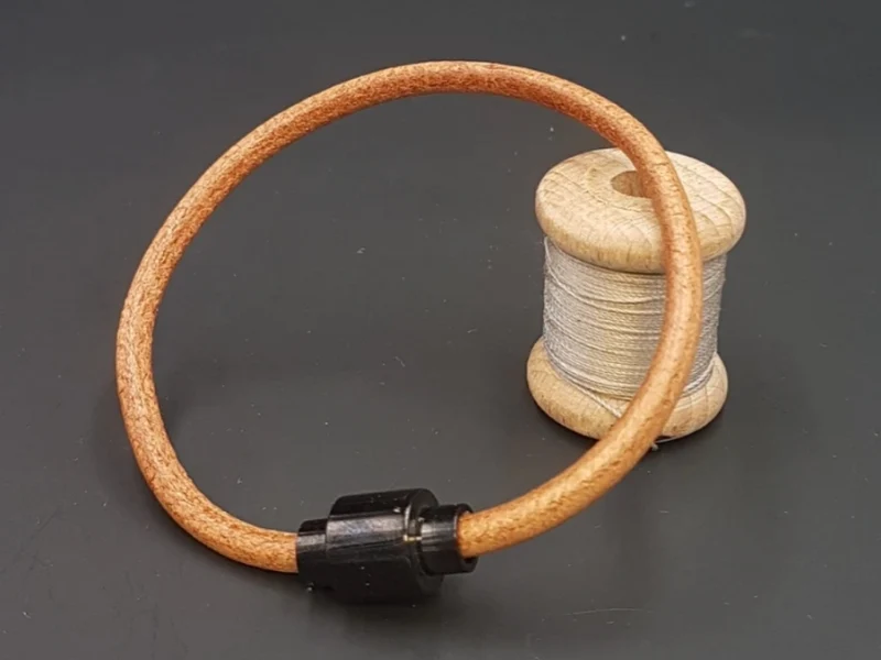 Bracelet pour homme en cuir