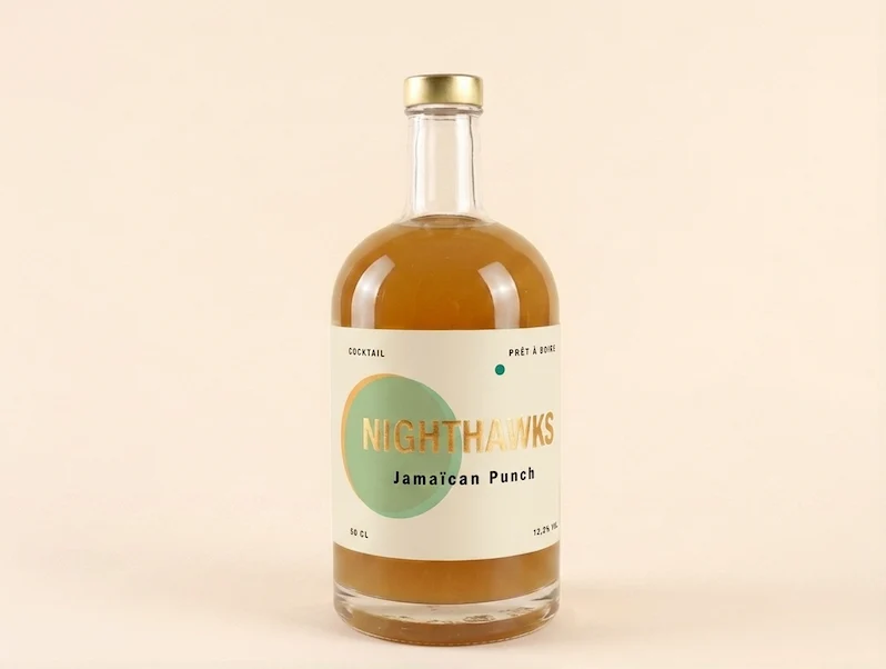 Grande bouteille de cocktail 50cl et 4 petites (20cl)