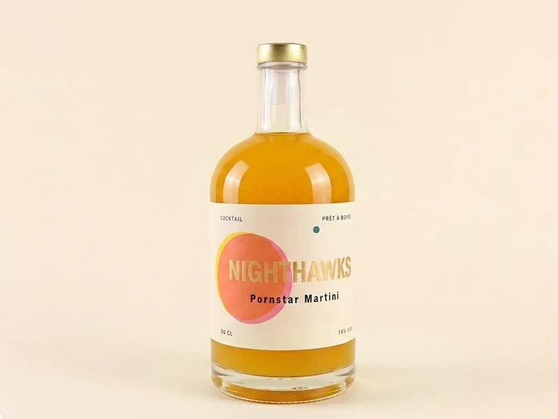Grande bouteille de cocktail 50cl et 4 petites (20cl)
