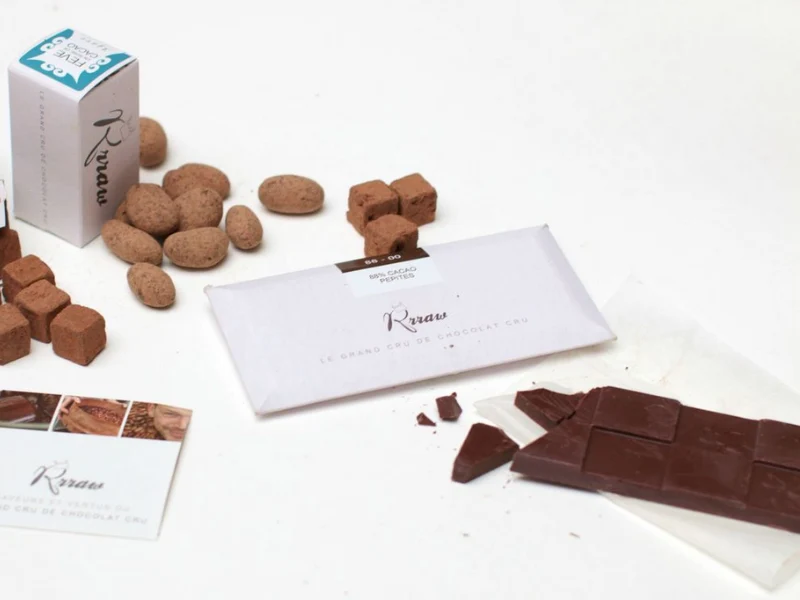 Tablettes de Cacao cru (Chocolat noir)