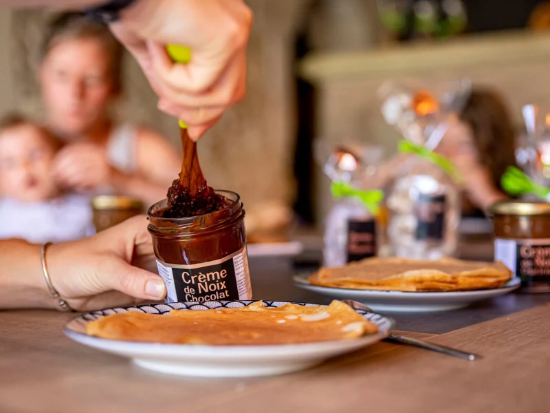 Crème, Croquants, Cookies à base de noix