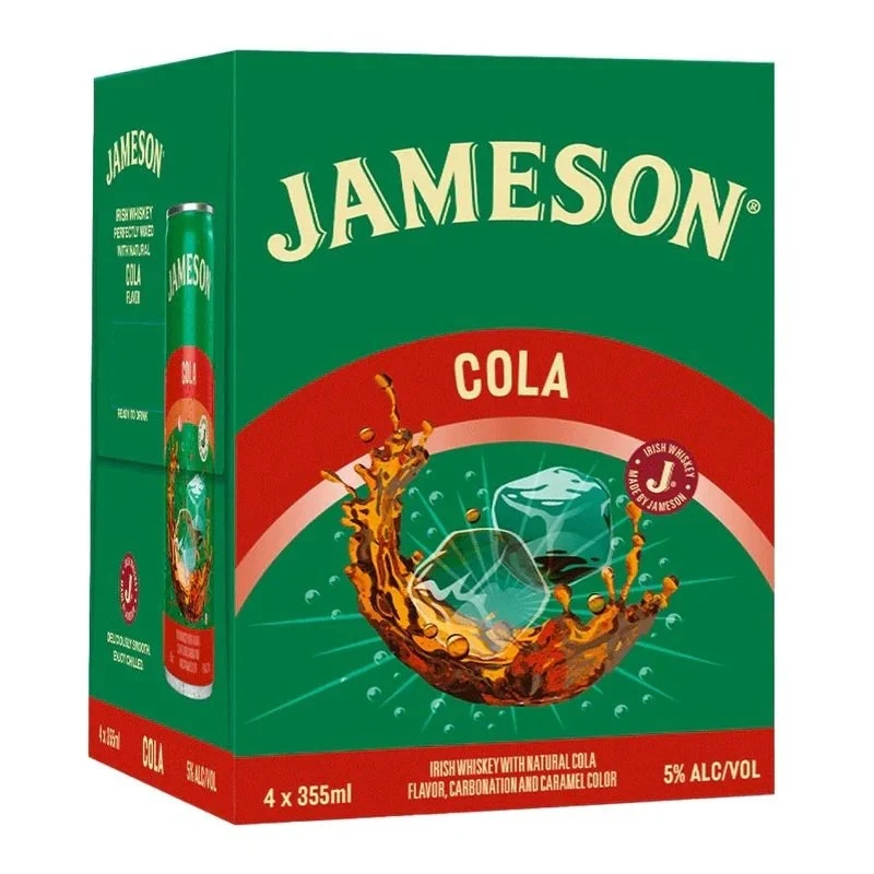Jameson 'Cola' Canned Cocktail 4-Pack
