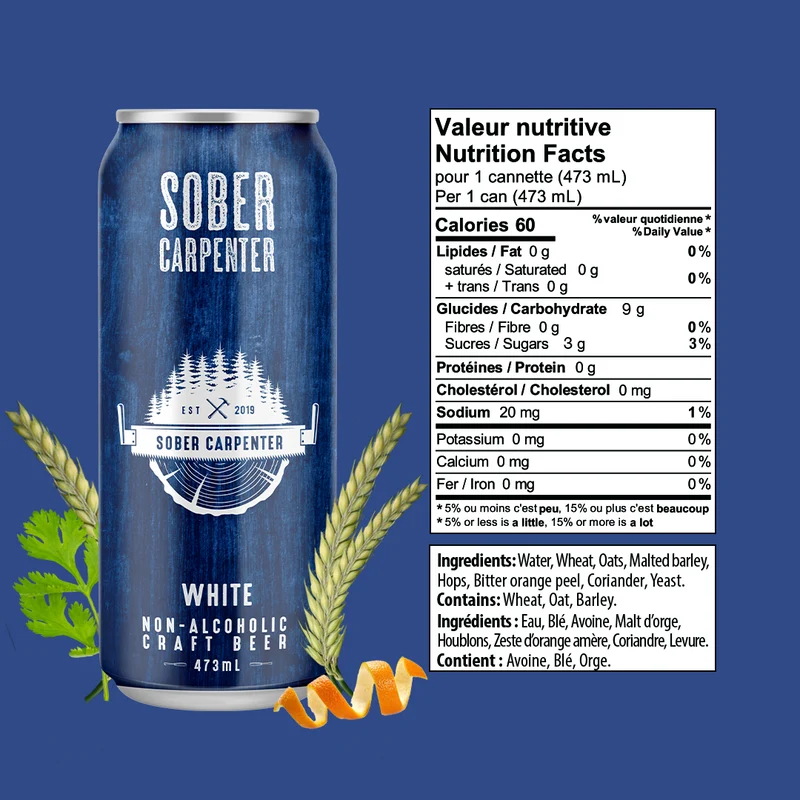 White Wheat Beer - 12 x 473 ml