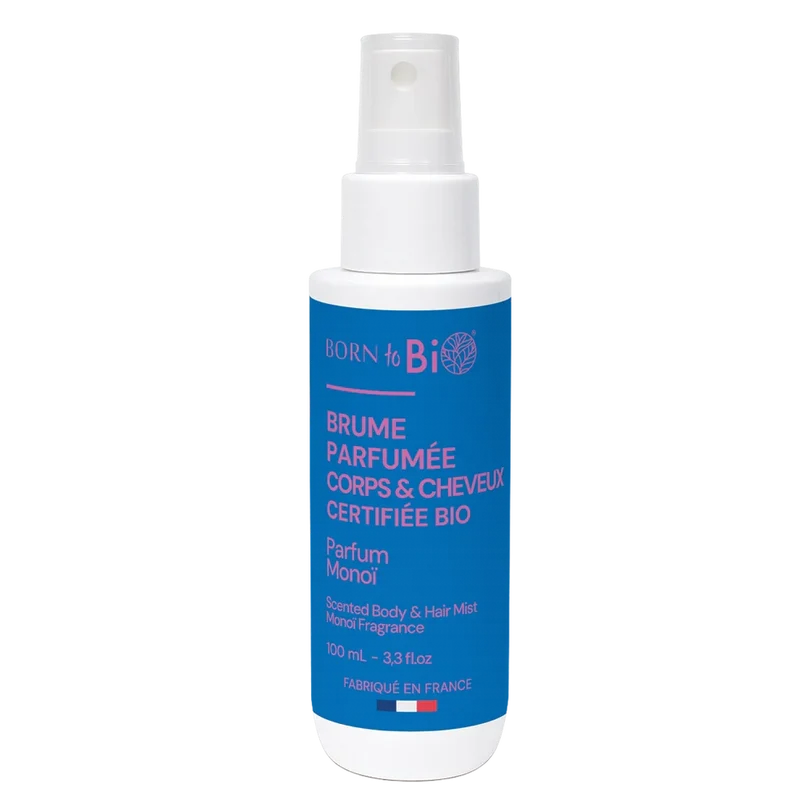 Brume corps et cheveux parfumée au monoï