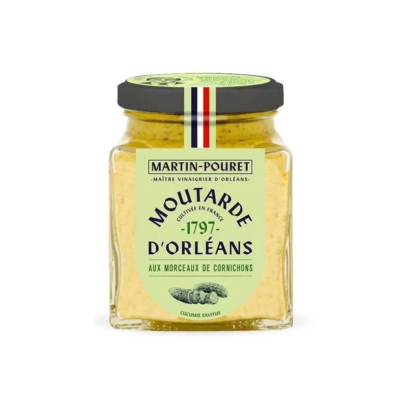 Moutarde aux morceaux de cornichon