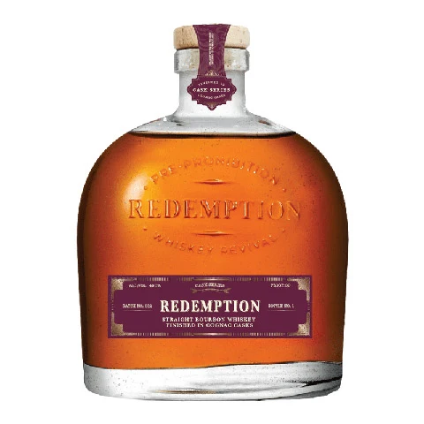 Redemption Cognac Cask Finish Straight Bourbon Whiskey