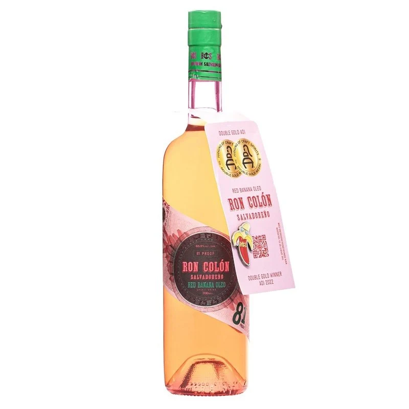 Ron Colon Salvadoreno Red Banana Oleo Rum 81 Proof