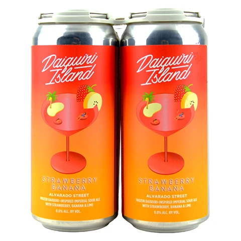 Alvarado Street Daiquiri Island-Strawberry Banana Frozen Daiquiri Inspired Sour Ale