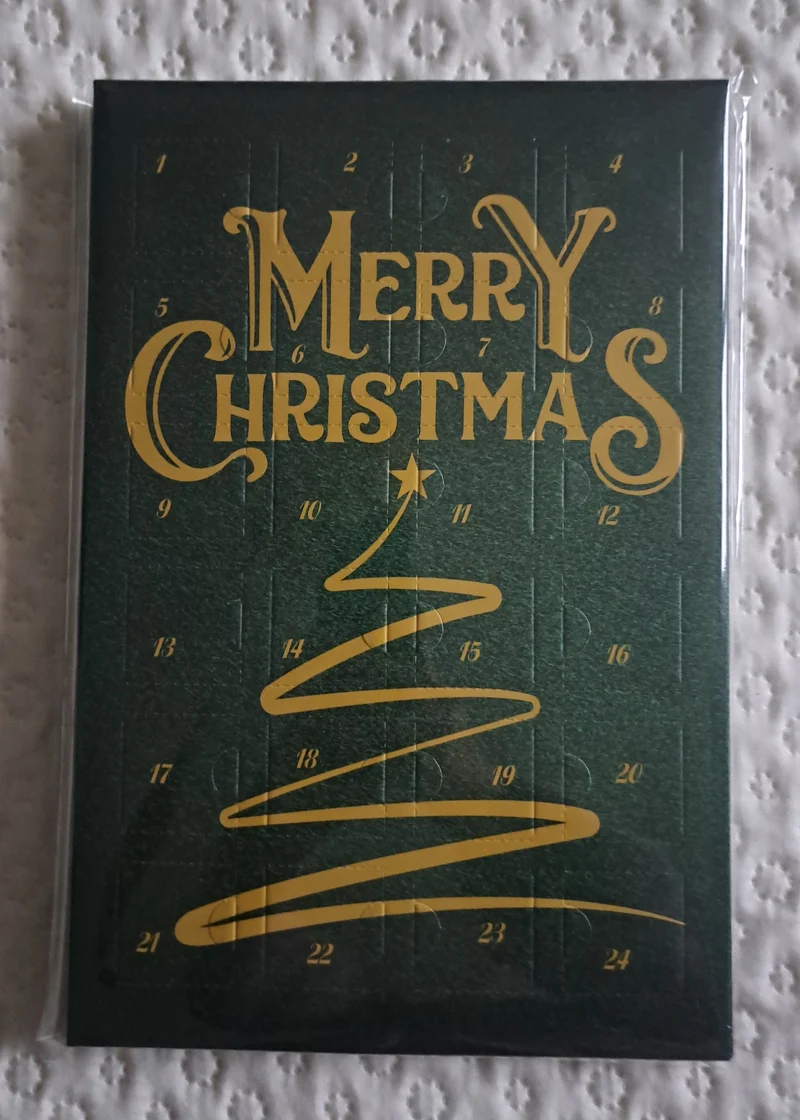 Calendrier de l'avent de fondants parfumés