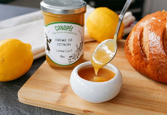 Crème de citron bio