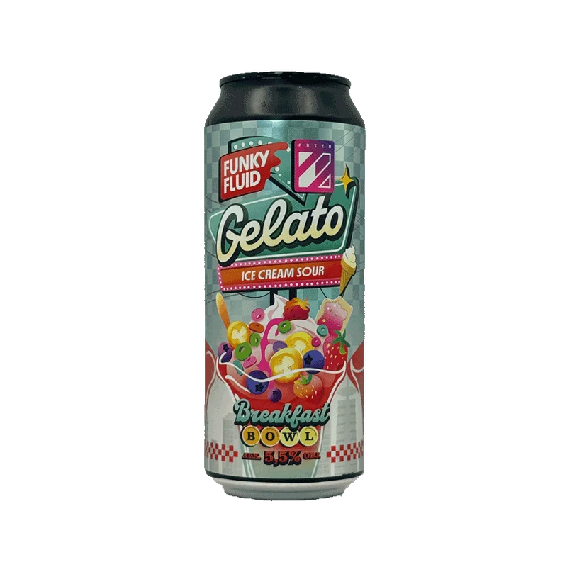 Funky Fluid collab' Prizm - Gelato: Breakfast Bowl 50cl | Ice Cream Sour
