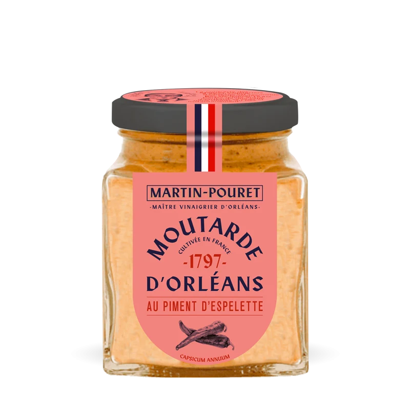 Moutarde au piment d'Espelette