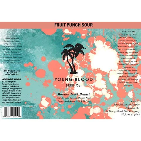Young Blood Monster Truck Brunch Sour Ale