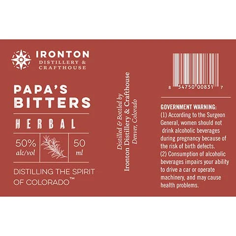 Ironton Papa's Herbal Bitters