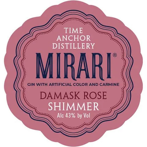 Time Anchor Mirari Damask Rose Shimmer Gin