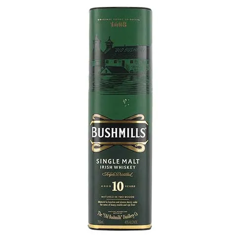 Bushmills 10 Year Old Single Malt Irish Whiskey