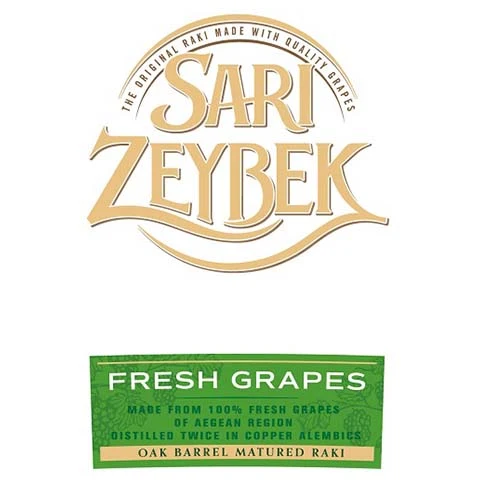 Sari Zeybek Fresh Grapes Raki