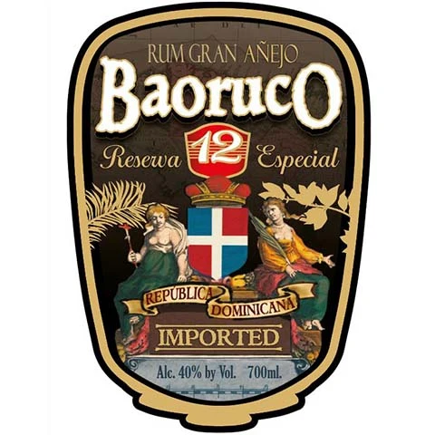 Rum Gran Anejo Baoruco Reserva 12 Especial