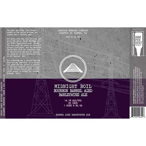 Caboose Midnight Boil Barleywine Ale