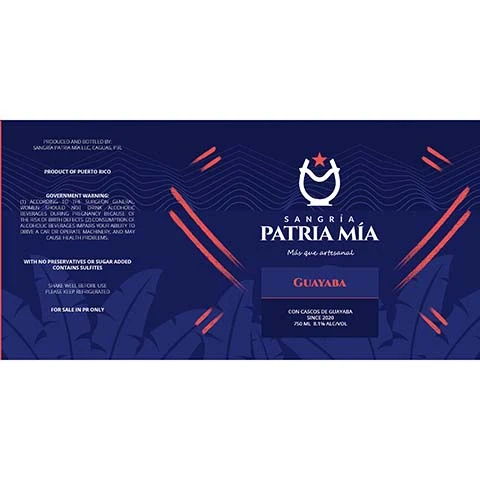 Sangria Patria Mia Guayaba