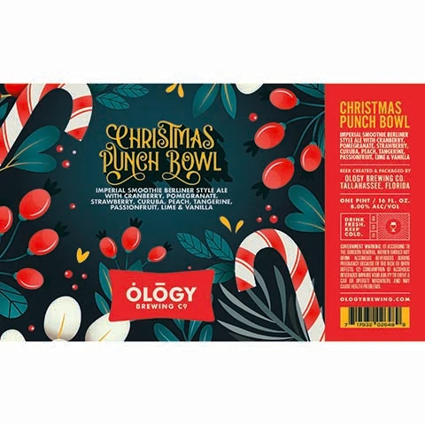 Ology Christmas Punch Bowl Ale
