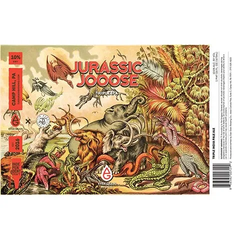 Ever Grain Jurassic Jooose Triple IPA