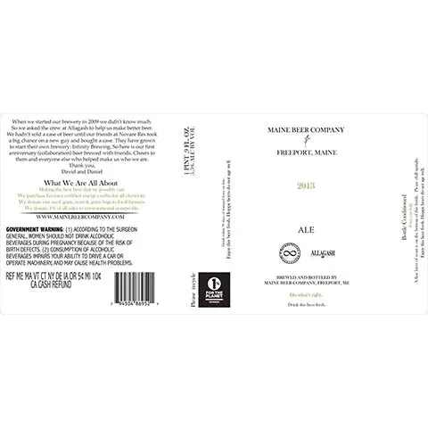 Maine 2013 Ale