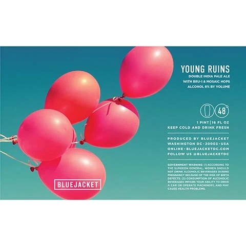 Bluejacket Young Ruins DIPA