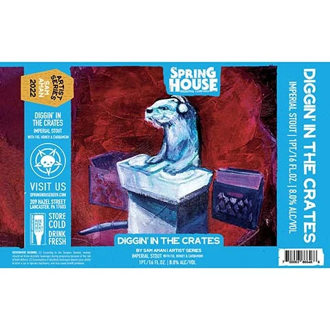 Spring House Diggin' In The Crates Imperial Stout