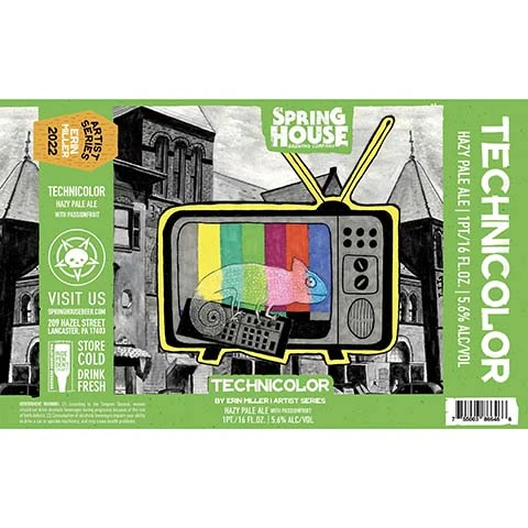 Spring House Technicolor Hazy Pale Ale