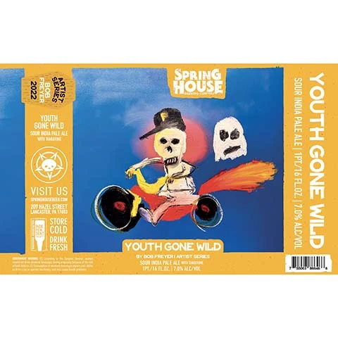 Spring House Youth Gone Wild Sour IPA