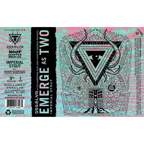 DSSOLVR Emerge As Two Imperial Stout
