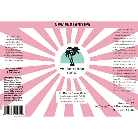 Young Blood We Met on Sugar River IPA