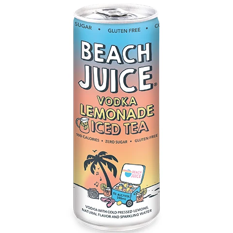 Beach Juice Vodka Lemonade Iced Tea