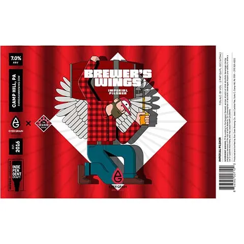 Ever Grain Brewer's Wings Imperial Pilsner